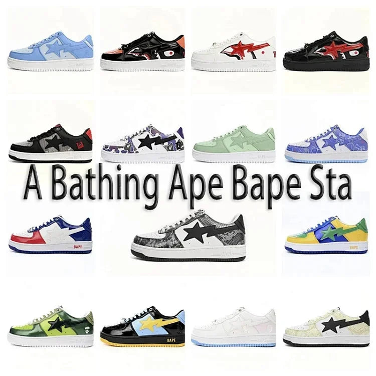 A Bathing Ape Bape Sta Sneakers