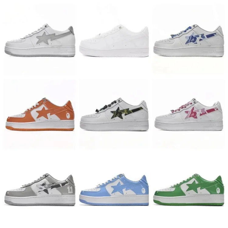 A-Bathing Ape Bapesta Sneakers